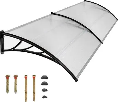 Immagine prodotto di Tettoia, montaggio a parete, resistente alle intemperie, design ad arco