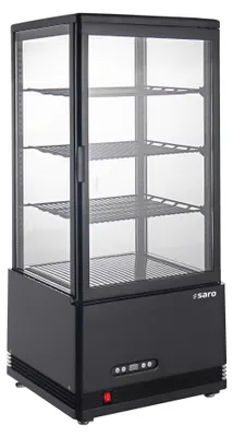 Produktbild von SARO Kühlvitrine SC 70 AV, schwarz