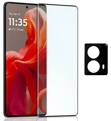 Produktbild von 2-Pack Motorola G85 Displayschutzfolie - Gehärtetes Glas 9H - Super Qualität 3D