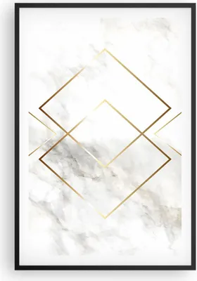 Produktbild von Gerahmtes Poster - Schwarzer Rahmen - Abstraktion modern - 61x91,5 cm - Wand Bild - Wanddeko - Wandbilder - Kunstposter - Wandposter - Bilderrahmen - Bilder - Kunstdruck - Wandbild - P2BPA61x91-4022