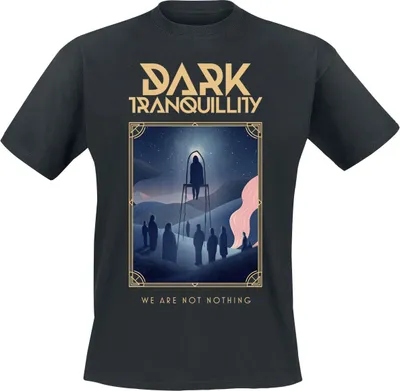 Produktbild von Dark Tranquillity T-Shirt Herren Not Nothing schwarz L