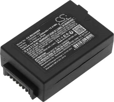 Produktbild von TECHTEK Akku Kompatibel mit [Psion] 1050494, 7525, 7525C, 7527, G1, G2, WA3006, WA3010, Workabout Pro 7525C-G1, Workabout Pro 7525S-G1, Workabout Pro