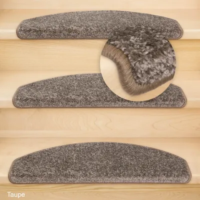 Produktbild von Stufenmatten Fuerth Halbrund Taupe 15 Stück