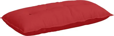 Zdjęcie produktu dla vidaXL Poduszka na plecy czerwona 100 x 19 x 50 cm tkanina