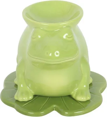 Produktbild von Something Different - "Luna" Frosch Ölbrenner SD10868 (Einheitsgröße) (Grün)