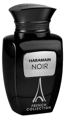 Imagen del producto de Al Haramain Noir, Colección Francesa, Edición 100 ml, Unisex. Distribuidor