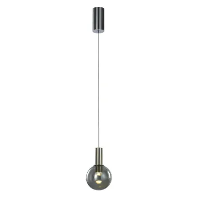 Zdjęcie produktu dla Lampa wisząca Italux Aria LED nowoczesna chrom MD17012002-1A