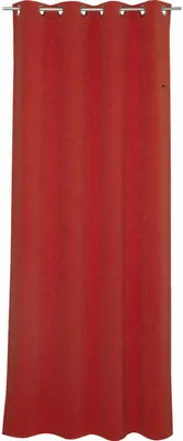 Produktbild von ESPRIT Blickdichter Ösenvorhang HARP Rot 140 x 250 cm
