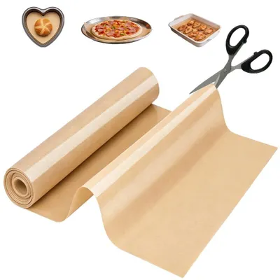 Imagen del producto de Alfombrilla de silicona reutilizable, ideal para hornear, de 30 x 300 cm