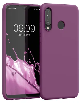 Produktbild von kwmobile Handyhülle für Huawei P30 Lite Hülle - TPU Case - Kabelloses Laden - Schutzhülle Cover in Magenta Lila