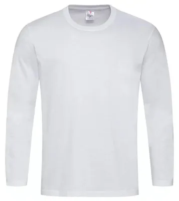 Obrázek produktu pro Stedman – tričko „Comfort“ pro muže/ženy, uni, s dlouhým rukávem LT2955 (3XL) (bílé)
