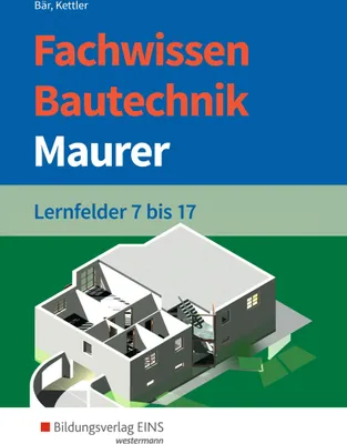 Produktbild von Fachwissen Bautechnik - Maurer. Schulbuch
