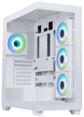 Produktbild von PC-Gehäuse – BITFENIX – CETO Premium Edition – Ohne Netzteil – Midi-Tower – ATX-Format – Weiß