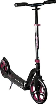 Image de muuwmi Aluminium Scooter Pro - trottinette, 250/215 mm, ABEC 7, GS-approuvé, réglable en hauteur, rouge