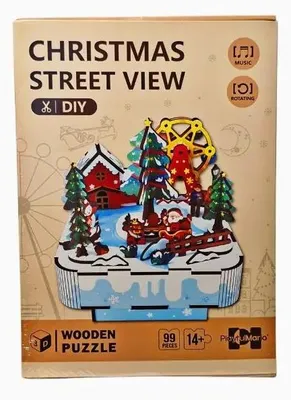 Obrázek produktu pro Dřevěné puzzle, 99 dílků – SWEDE