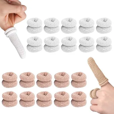 20 Stück Elastische Fingerbandagen: Schutz für Arbeit, Sport und den täglichen Gebrauch
