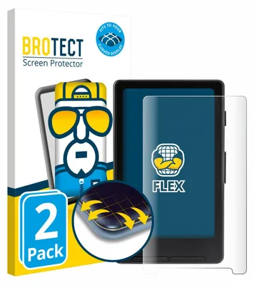 Produktbild von 2x BROTECT Fullscreen Schutzfolie für Xteink X4 Displayschutz Folie Fullcover Klar Transparent