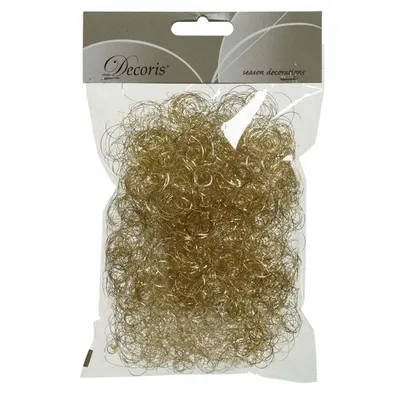 Productafbeelding van Engelenhaar messing l2b13,5h20 cm goud Decoris