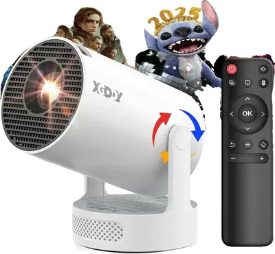 Immagine prodotto di Proiettore, 12000 lumen, compatibilità 4K, Wi-Fi 6 e Bluetooth 50