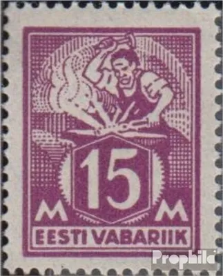 Produktbild von Briefmarken Estland 1925 Mi 58 gestempelt Handwerker