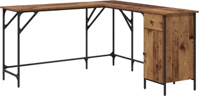 Obrázok produktu pre vidaXL Stôl z regenerovaného dreva 141 x 141 x 75 cm Materiál na báze dreva