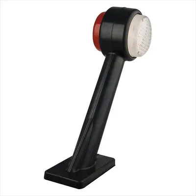 Produktbild von Umrissleuchte 12/24V rot/weiß 166x193mm LED rechts