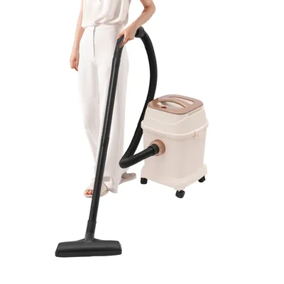 Obrázek produktu pro Hoover, stroj na čištění koberců, vysavač na koberce, vysavač s nádobou, béžová+káva