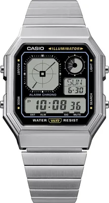 Image de Casio Hommes/Femmes Argent Casio-A130WE-1AEF