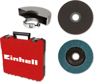 Obrázek produktu pro Akumulátorová úhlová bruska EINHELL TE-AG 18/115 Li-SoloAcc, Power X-Change 18V, červená