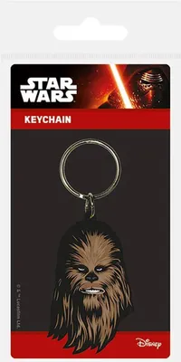 Produktbild von Pyramid International Star Wars Gummi-Schlüsselanhänger Chewbacca 6 cm RK38346
