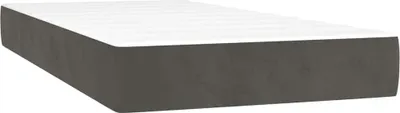 Immagine prodotto di Materasso a molle, Grigio scuro, 90X210X20 Cm, velluto Lumarko!