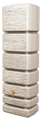 Image de Récupérateur d'eau GARANTIA rectangulaire sable, 330 l