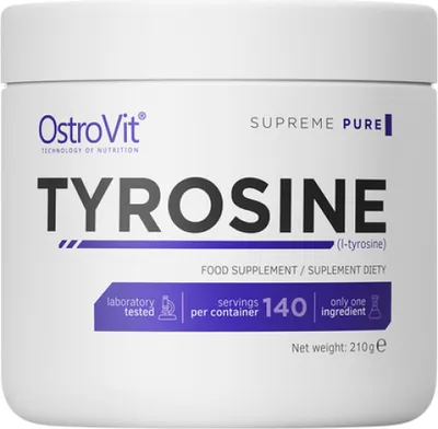 Produktbild von OstroVit Supreme Pure Tyrosine Powder (210g) Unflavoured - Aminosäuren - Aminosäure-Mix