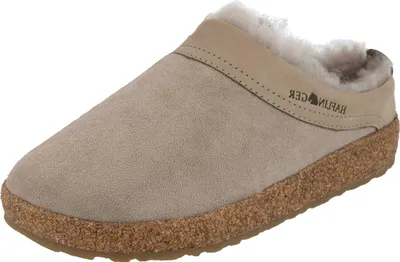 Image de Haflinger Femme Pantoufle Hommes Pantoufle en peau d'agneau Sabot Snowbird 713015, Taille:38 UE, Couleur:Multicolore