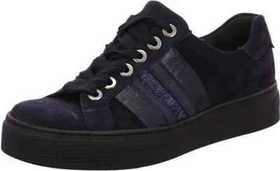 Produktbild von Semler Alexa Damenschuhe Halbschuhe Bequem Sneaker Blau, Schuhgröße:EUR 39 | UK 6