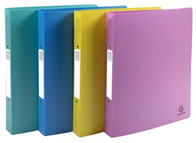 Produktbild von Exacompta 54790E, A4+, Polypropylen (PP), Gemischte Farben, 275 Blätter, 80 g/m², 4 cm