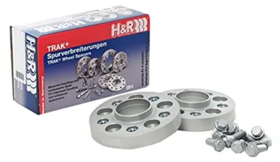 Obrázok produktu pre H&R rozširovacie dosky na kolesá, 25 mm, 4-otvorové, rozstup 100 mm, vhodné pre: VW GOLF III (1H1), GOLF II (19E, 1G1), Lupo (6X1, 6E1), POLO (6N2), a pre BMW 3 Limousine (E30)