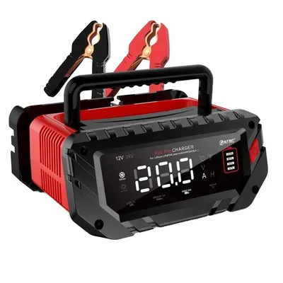 Immagine prodotto di Caricabatteria per auto, completamente automatico, ricarica impulsiva di riparazione, spina UE