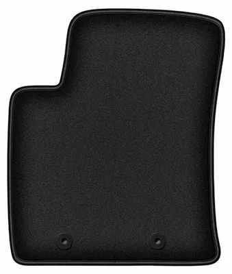Produktbild von Fahrermatte Velours für Hyundai i10 II 2013- (Schrägheck) – 1-tlg, Schwarz, passgenau – Wielganizator DURBAN
