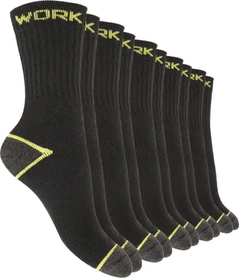Produktbild von Herren Arbeits- u. Outdoorsocken ( 5 Paar / 47-50 ), Funktionssocken mit verstärkter Ferse und Spitze, für Arbeits- und Trekkingschuhe geeignet