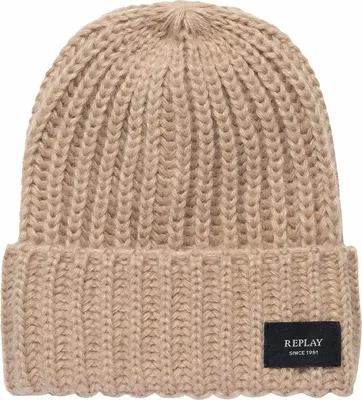 Produktbild von REPLAY Mütze Beanie Light Brown hellbraun
