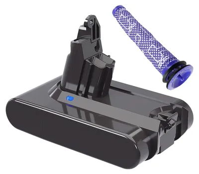 Obrázek produktu pro Baterie, vysoká kapacita 6000 mAh, kompatibilní s modely V6, 1 kus 6,0 Ah filtr