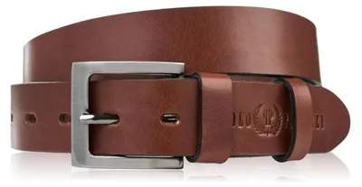 Produktbild von Herren Anzuggürtel 120 cm cognac Premium Leder Paolo Peruzzi Herrengürtel mit Schnalle PG-10-CG-120