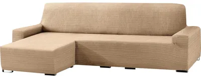 Productafbeelding van ECOMMERC3 Chaise longue-hoes voor bank, korte hoekdeel links, elastisch, jacquard