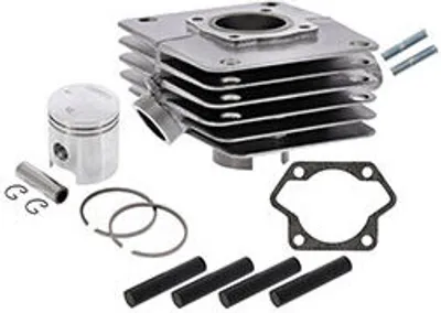 Produktbild von Set: Zylinder komplett kugelpoliert mit Kolben S70, SR80 - 70ccm - (Ø=45,00mm)