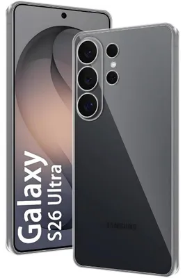 Produktbild von Schutz Hülle für Samsung Galaxy S26 Ultra Tasche Silikon Cover Slim Case Transparent