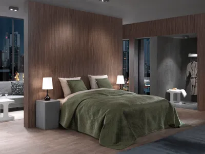 Produktbild von Victoria Bettoberwurf 270x260 Army Green