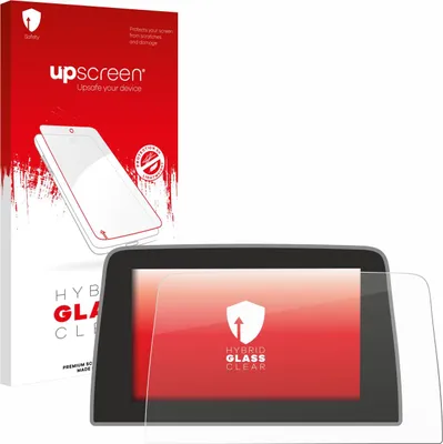 Produktbild von upscreen Schutzglas für Ford Puma 2019 - 2023 Schutzfolie Panzer Folie Glas Display Schutz klar