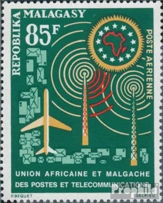 Produktbild von Briefmarken Madagaskar 1963 Mi 503 (kompl.Ausg.) postfrisch Postunion