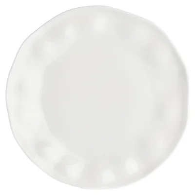 Obstteller aus Porzellan, 21,5 cm, Ikat-Design, spülmaschinenfest